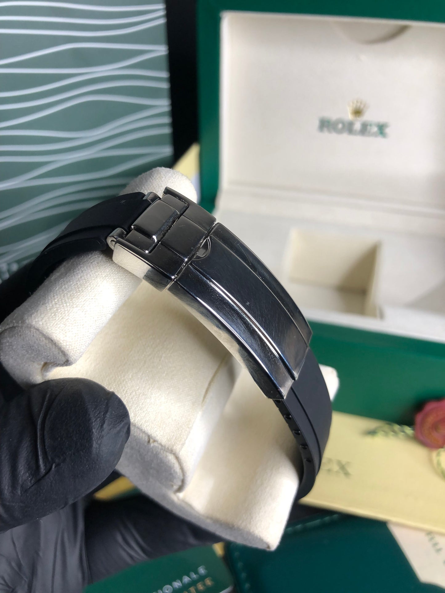 Rolex Daytuna With Chronograph - Silver and Black