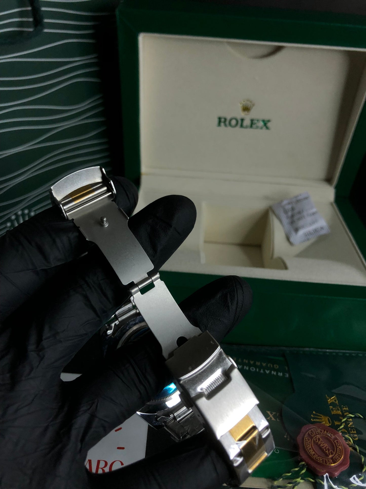Rolex Submariner Gold and Black Edition
