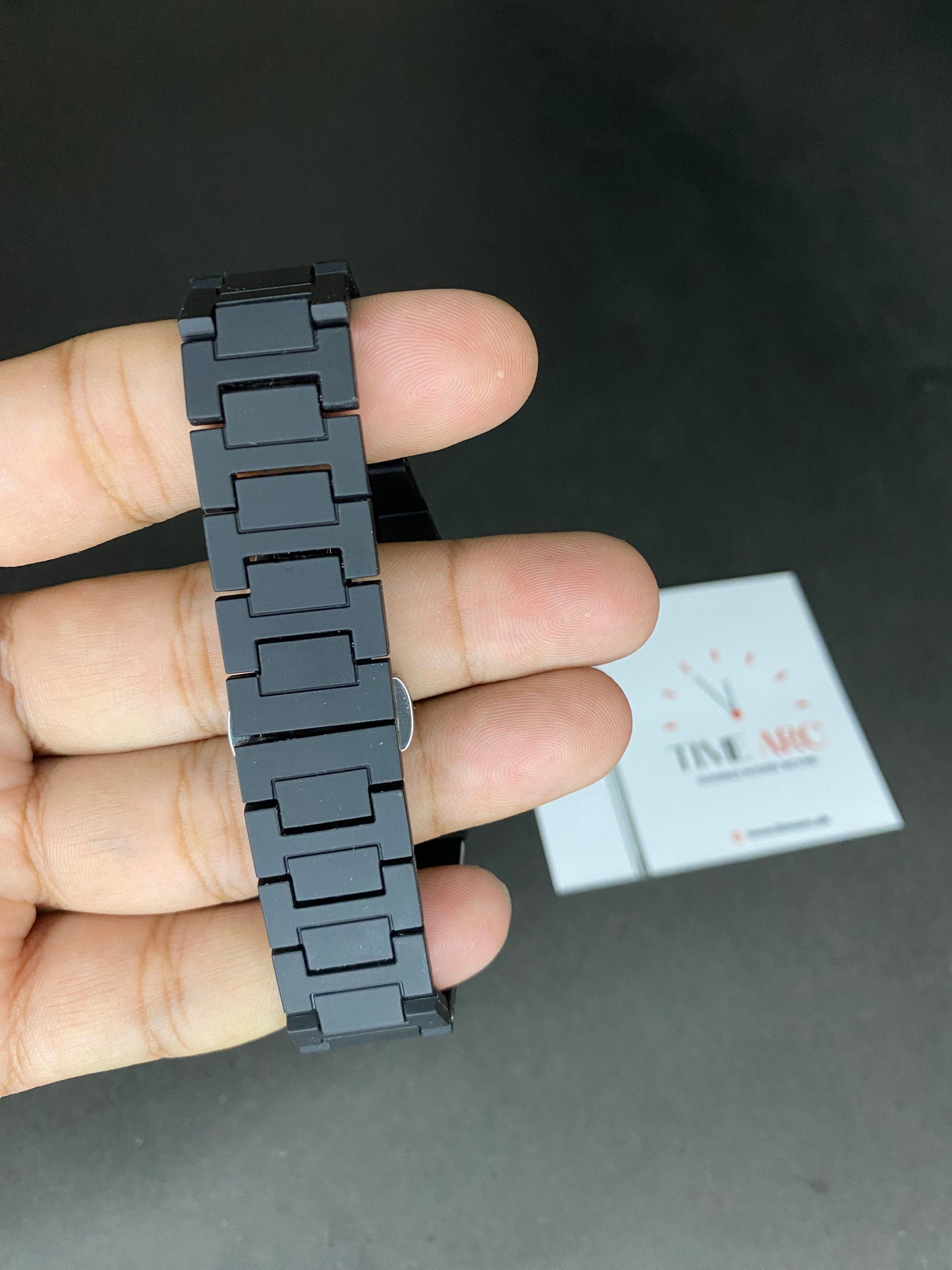 Black Arabic Aura Watch