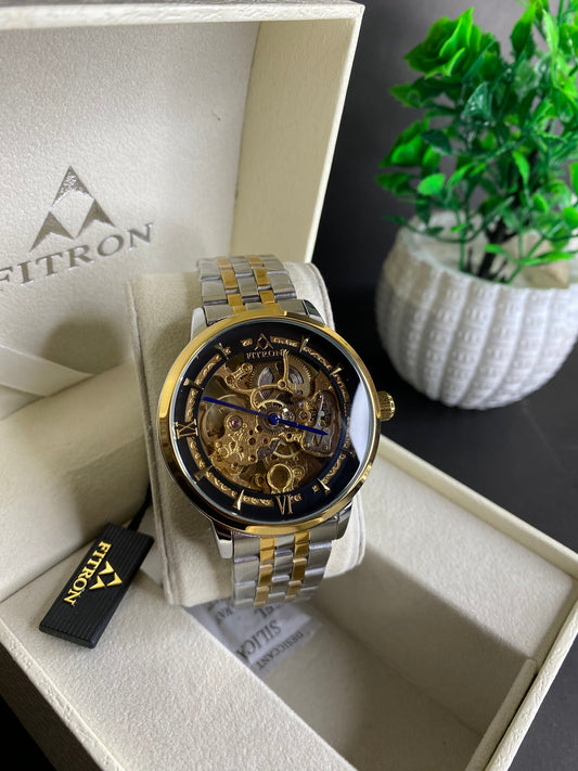 Fitron Skeleton Automatic Watch